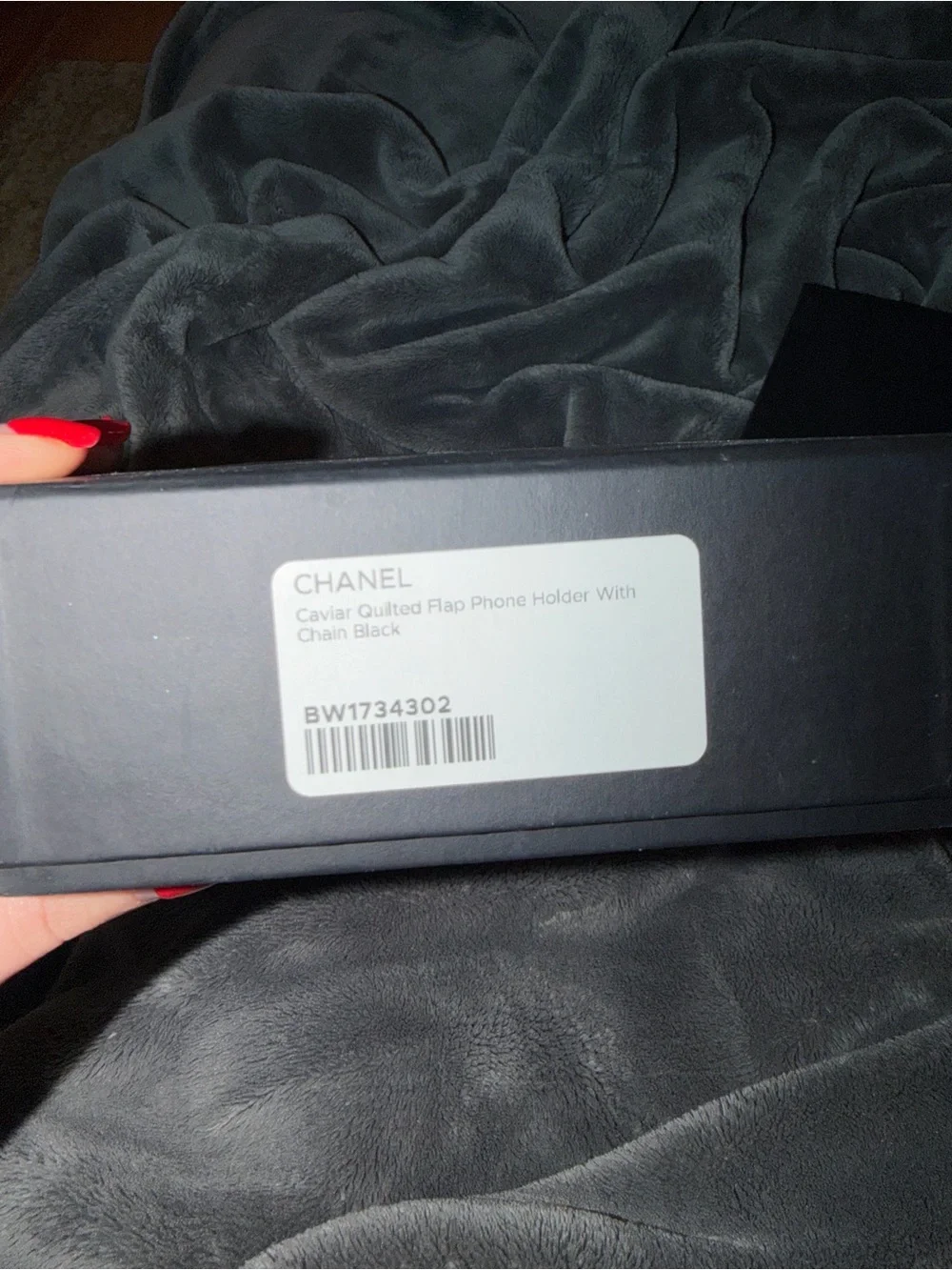 Chanel Classic Flap Phone Holder on Chain